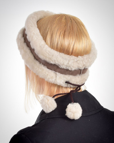 Genuine Women's Lamb Leather Headband