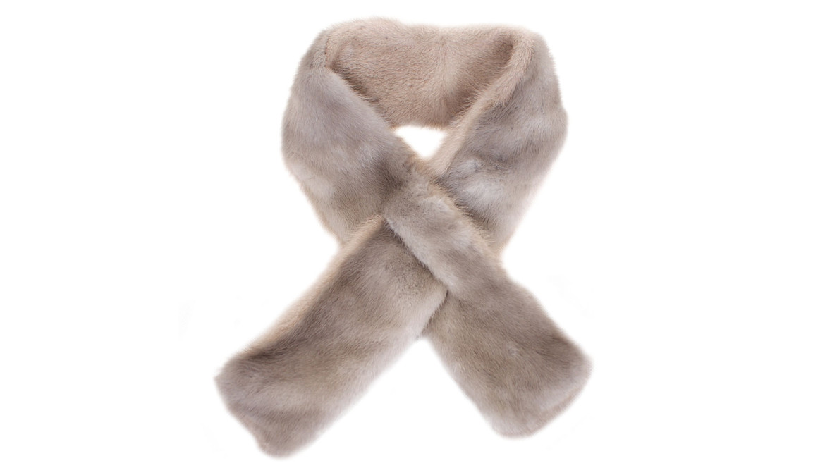 Mink fur - perfect for shawls
