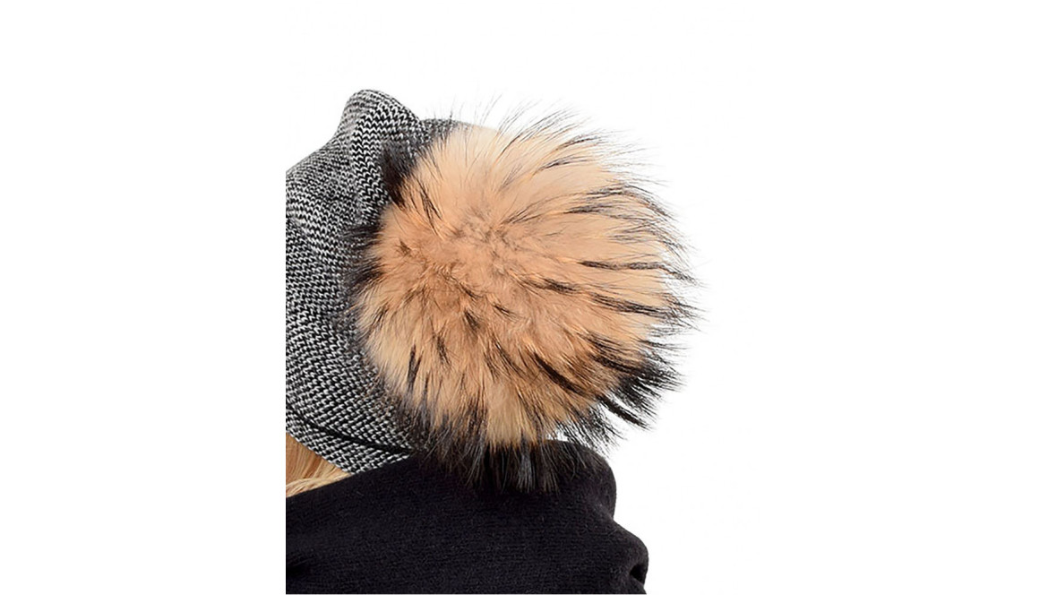 The Beauty and Warmth of Natural Fur Pom-Poms for Hats