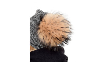 The Beauty and Warmth of Natural Fur Pom-Poms for Hats